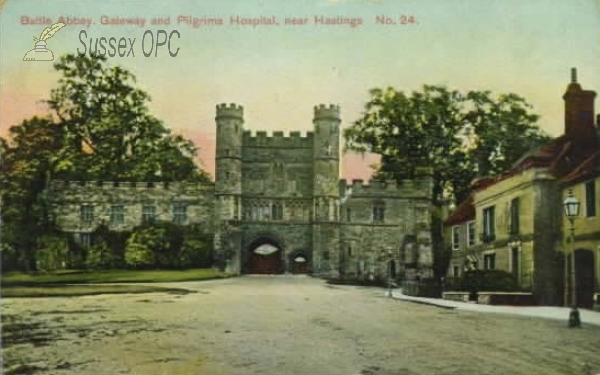 Image of Battle - Abbey Gateway & Pilgrims Hospital