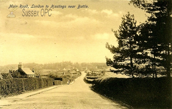 Image of Battle - Main road, London to Hastings near Battle