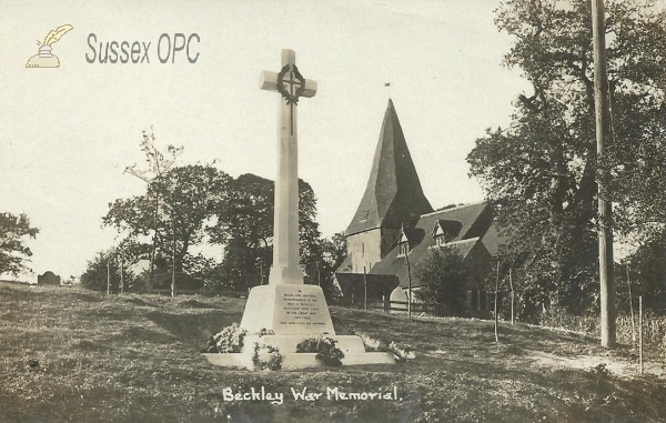 Image of Beckley - All Saints Church (War Memorial)