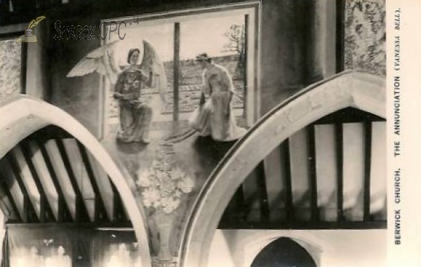 Image of Berwick - St Michael's Church (interior) - The Annunciation by Vanessa Bell