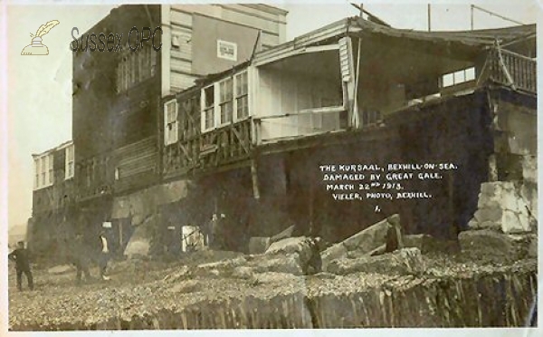 Bexhill - Damage to the Kursaal, 22nd March 1913