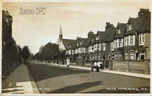 Image of Bexhill - Sea Road & St Barnabas Church