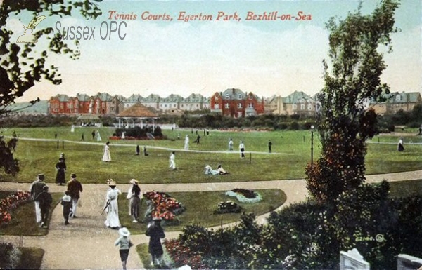 Bexhill - Egerton Park, Tennis Courts