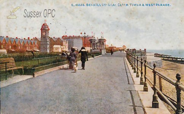 Bexhill - Clock Tower & West Parade