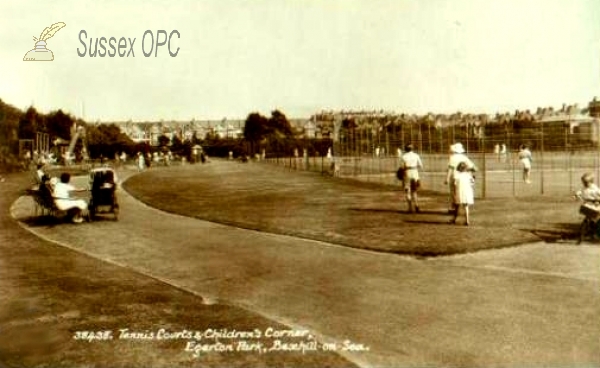 Bexhill - Egerton Park - Tennis Courts
