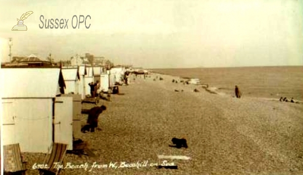 Bexhill - The Beach from the West