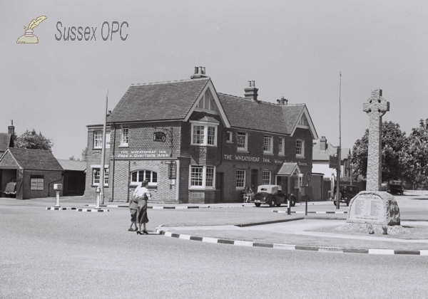 Little Common - The Wheatsheaf Inn & War Memorial