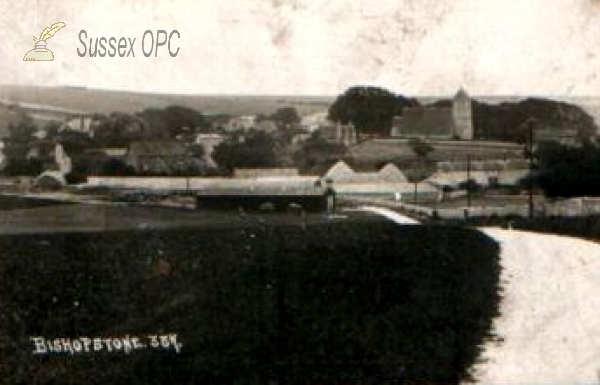 Image of Bishopstone - View of the village