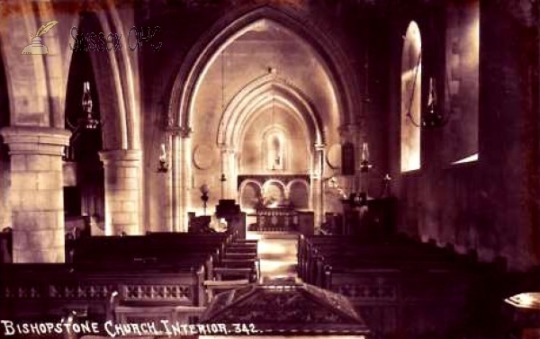 Image of Bishopstone - St Andrew's Church (Interior)