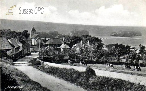 Bishopstone - View of the village