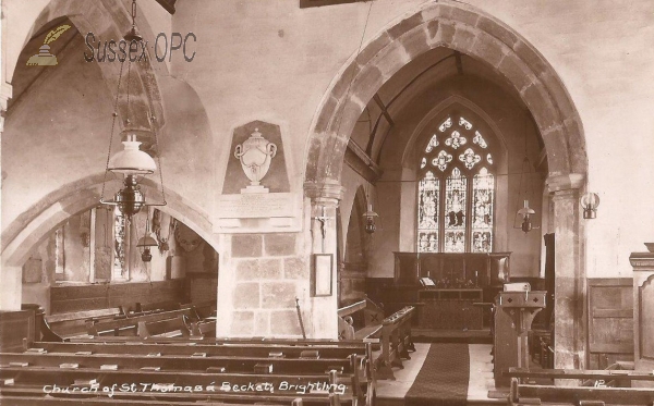 Image of Brightling - St Thomas à Becket (Interior)