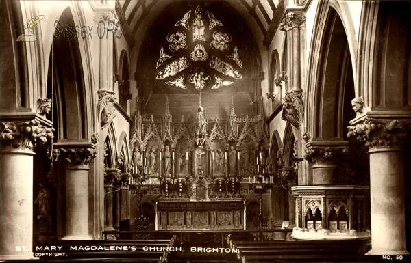 Image of Brighton - St Mary Magdalene Roman Catholic Church (interior)