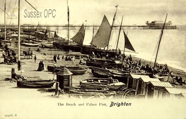Image of Brighton - Beach and Palace Pier