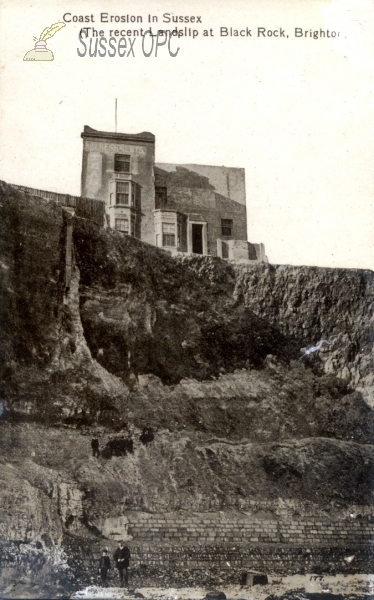 Image of Brighton - Black Rock, Landslip in 1912