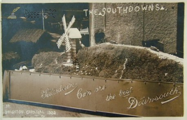 Image of Brighton - 1922 Carnival Float, 'The Southdowns'