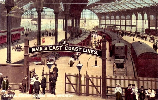 Image of Brighton - Central Station, Queen's Road (Interior)