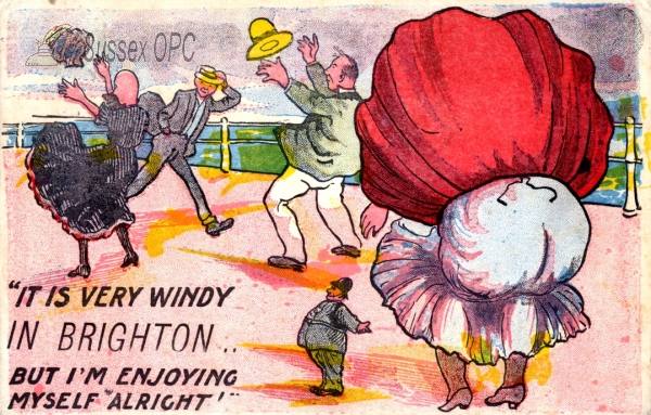 Image of Brighton - Comic Card