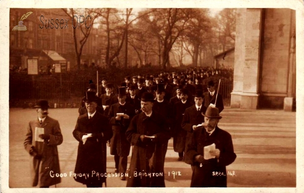 Image of Brighton - Good Friday Procession 1912