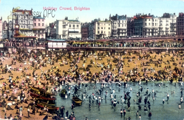 Image of Brighton - A Holiday Crowd