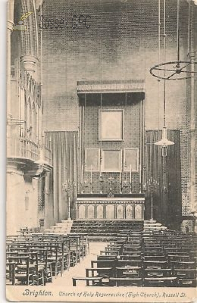 Brighton - Church of the Holy Resurrection, Russell Street (Interior)