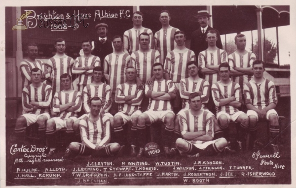 Image of Brighton - Brighton & Hove Albion Football Club 1908-9