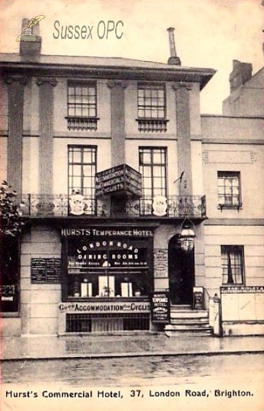 Image of Brighton - Hurst's Commercial Hotel (Temperance)