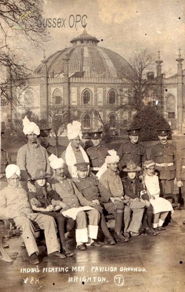 Image of Brighton - India's Fighting Men in the Pavilion Grounds