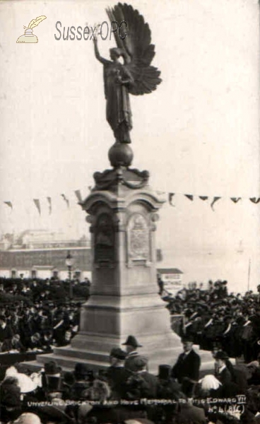Image of Brighton & Hove - Unveiling of King Edward VII memorial