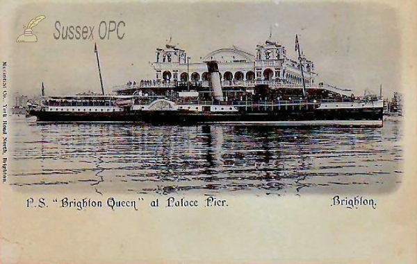 Image of Brighton - Palace Pier & Brighton Queen