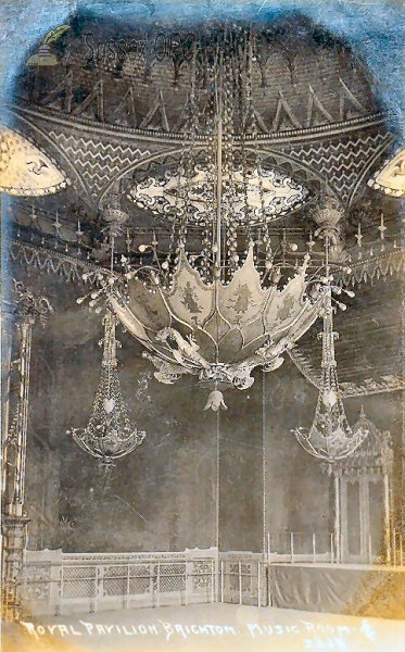 Image of Brighton - The Pavilion (Music Room - Chandelier)