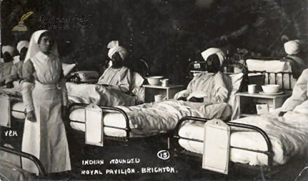 Image of Brighton - Royal Pavilion - Indian Wounded