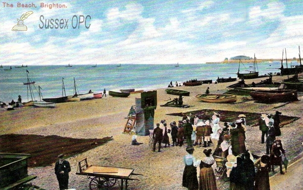 Image of Brighton - The beach (Punch & Judy show)