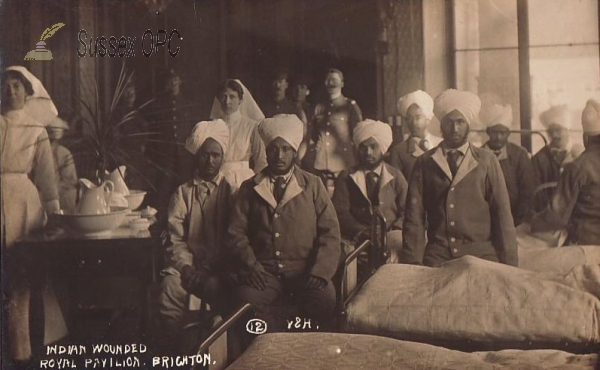 Image of Brighton - Royal Pavilion - Indian Wounded