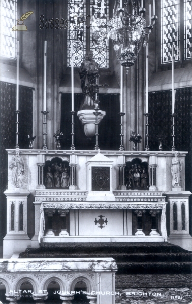 Brighton - St Joseph's Roman Catholic Church (altar)