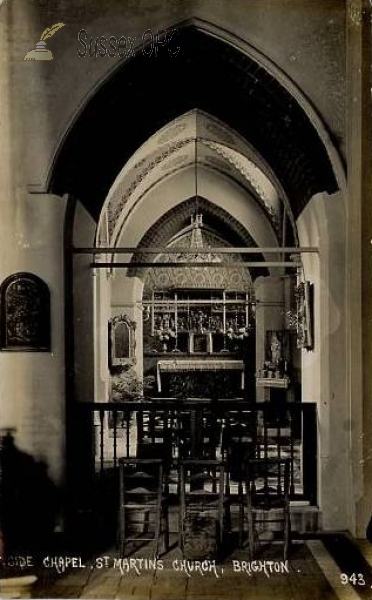 Image of Brighton - St Martin's Church - Side Chapel (Interior)