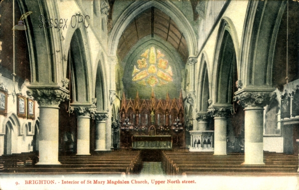 Image of Brighton - St Mary Magdalen Roman Catholic Church - Interior