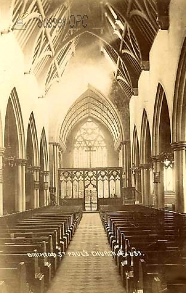 Image of Brighton - St Paul's Church (interior)