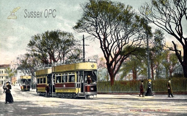 Image of Brighton - Trams at Victoria Gardens