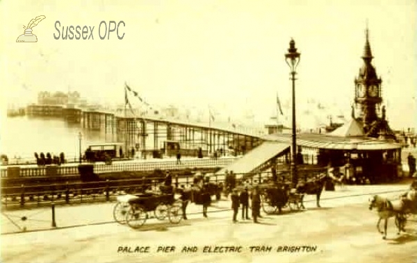 Image of Brighton - Palace Pier and Electric Tramway