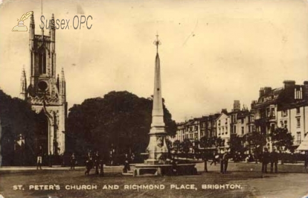 Brighton - St Peter's Church & Richmond Place