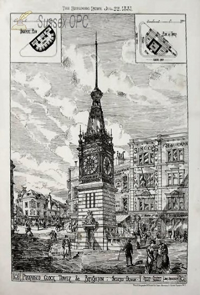 Image of Brighton - Proposed Clock Tower