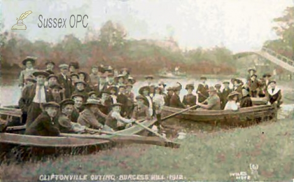 Burgess Hill - Cliftonville Outing 1912