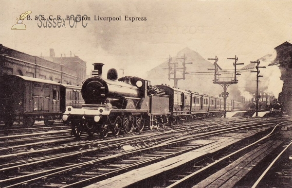 Image of London Brighton & South Coast Railway - Liverpool Express