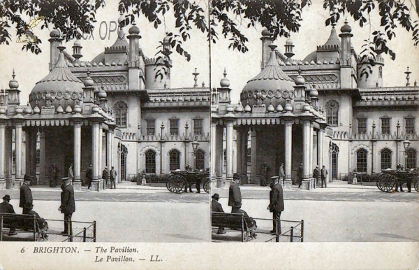 Image of Brighton - The Pavilion (Stereoview)