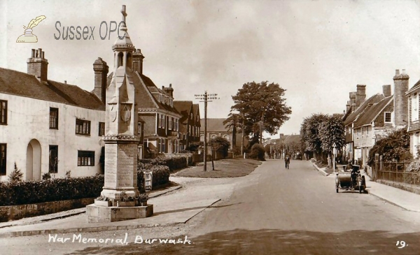 Image of Burwash - War Memorial