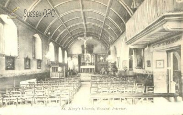 Image of Buxted - St Mary's Church (Interior)