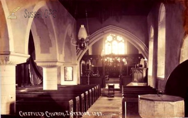 Image of Catsfield - St Laurence Church (Interior)