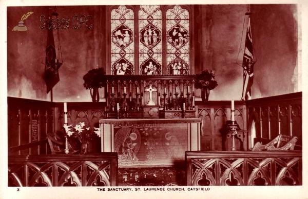 Image of Catsfield - St Laurence Church - Sanctuary
