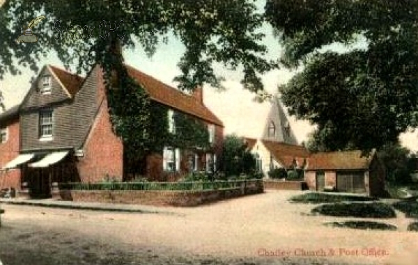 Image of Chailey - Post Office and Church