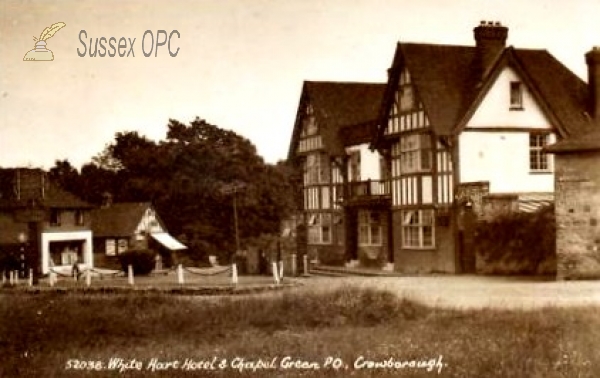 Image of Crowborough - White Hart Hotel & Chapel Green Post Office